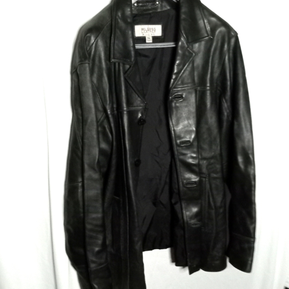 Leather jacket